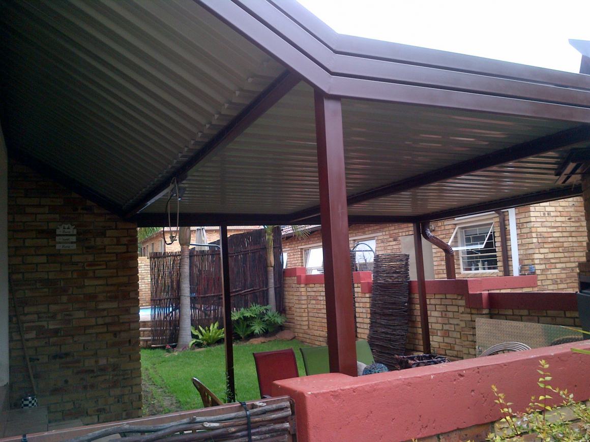 modern patio awning