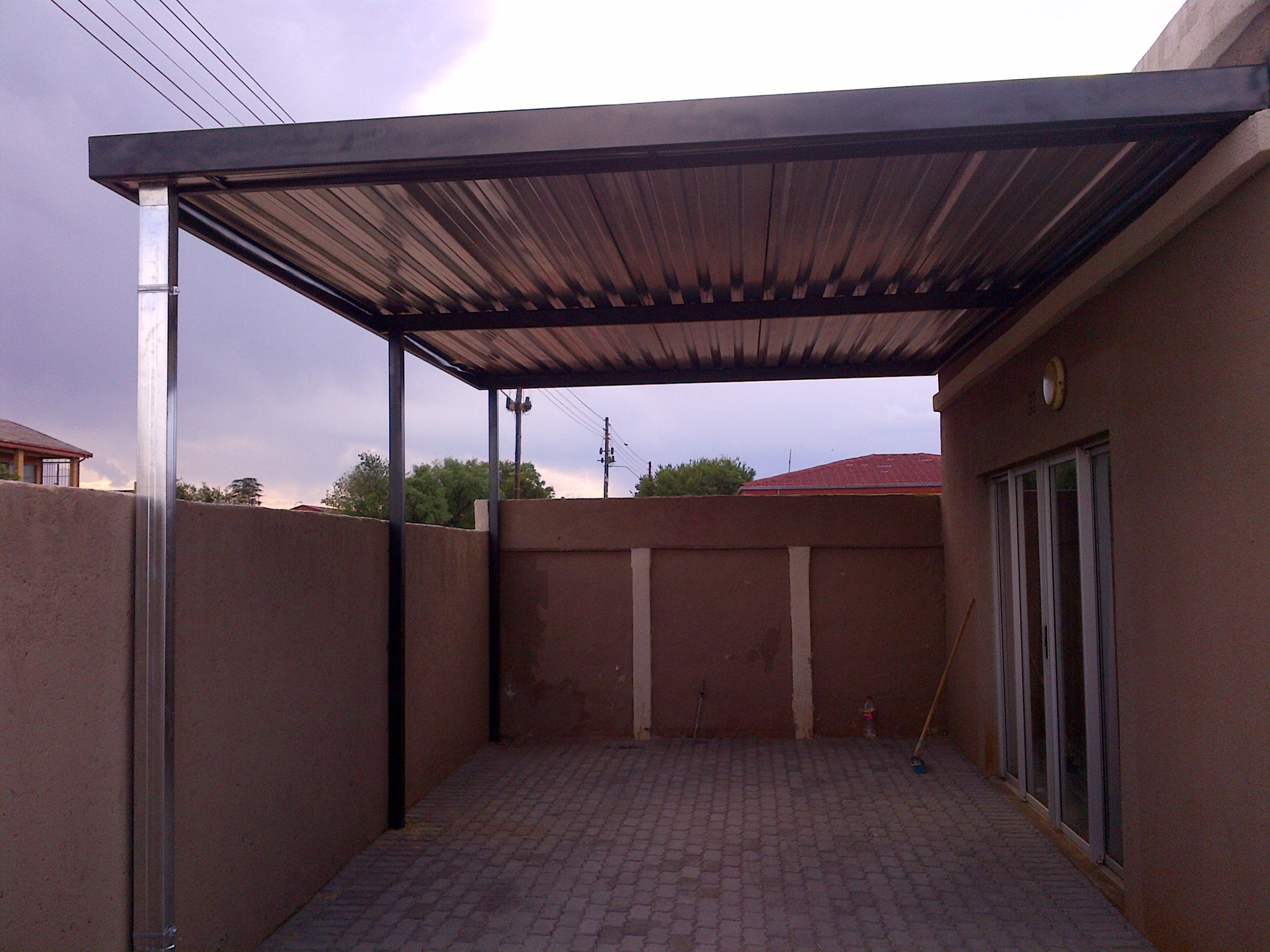 custom steel carport